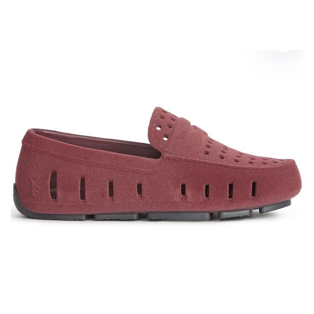 Floafers Prodigy Suede Burgundy Boys Sz 10